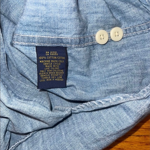 Ralph Lauren Jean Shirt - Picture 4 of 4